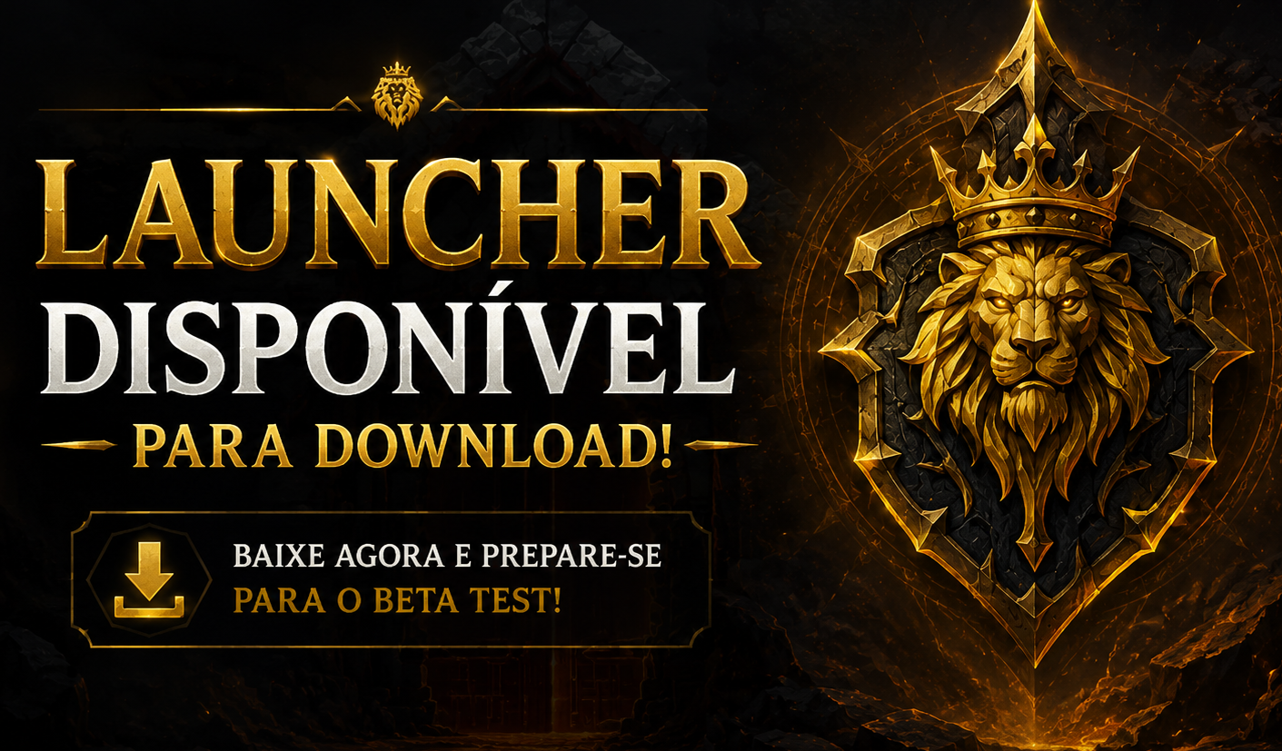 Launcher do jogo disponível
